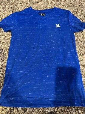 Hurley Royal Heathered Blue Logo Tee